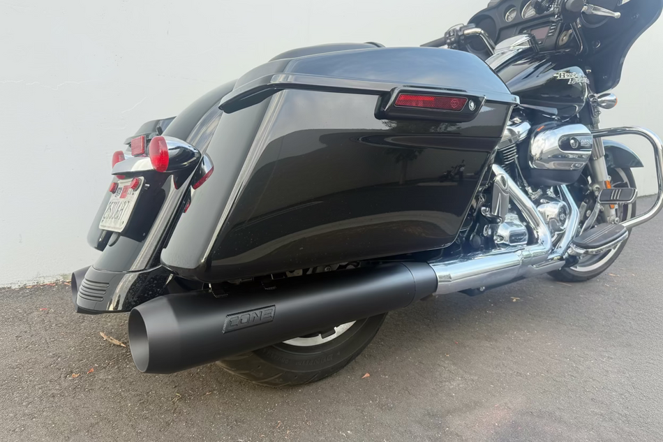 2017+ Harley-Davidson M8 Touring Stainless Steel 4.5" Slip-Ons Big Ed Exhaust