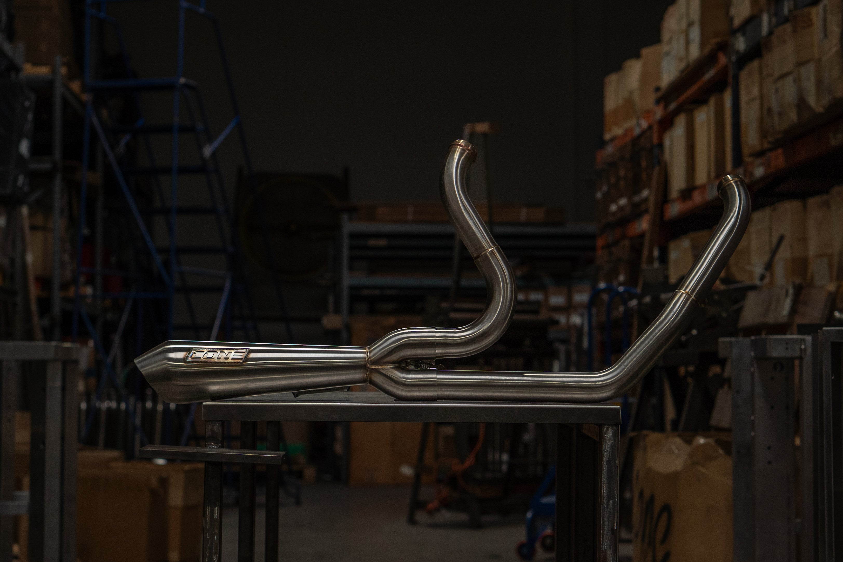 2006-2017 Harley-Davidson Twin Cam Dyna Sweeper Exhaust – Cone Performance