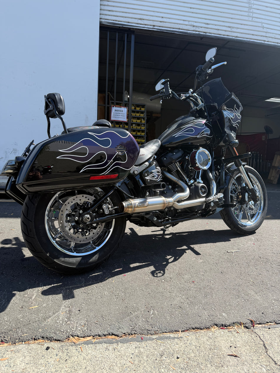 2018+ Harley-Davidson M8 Softail Cylinder "Jesse" Exhaust